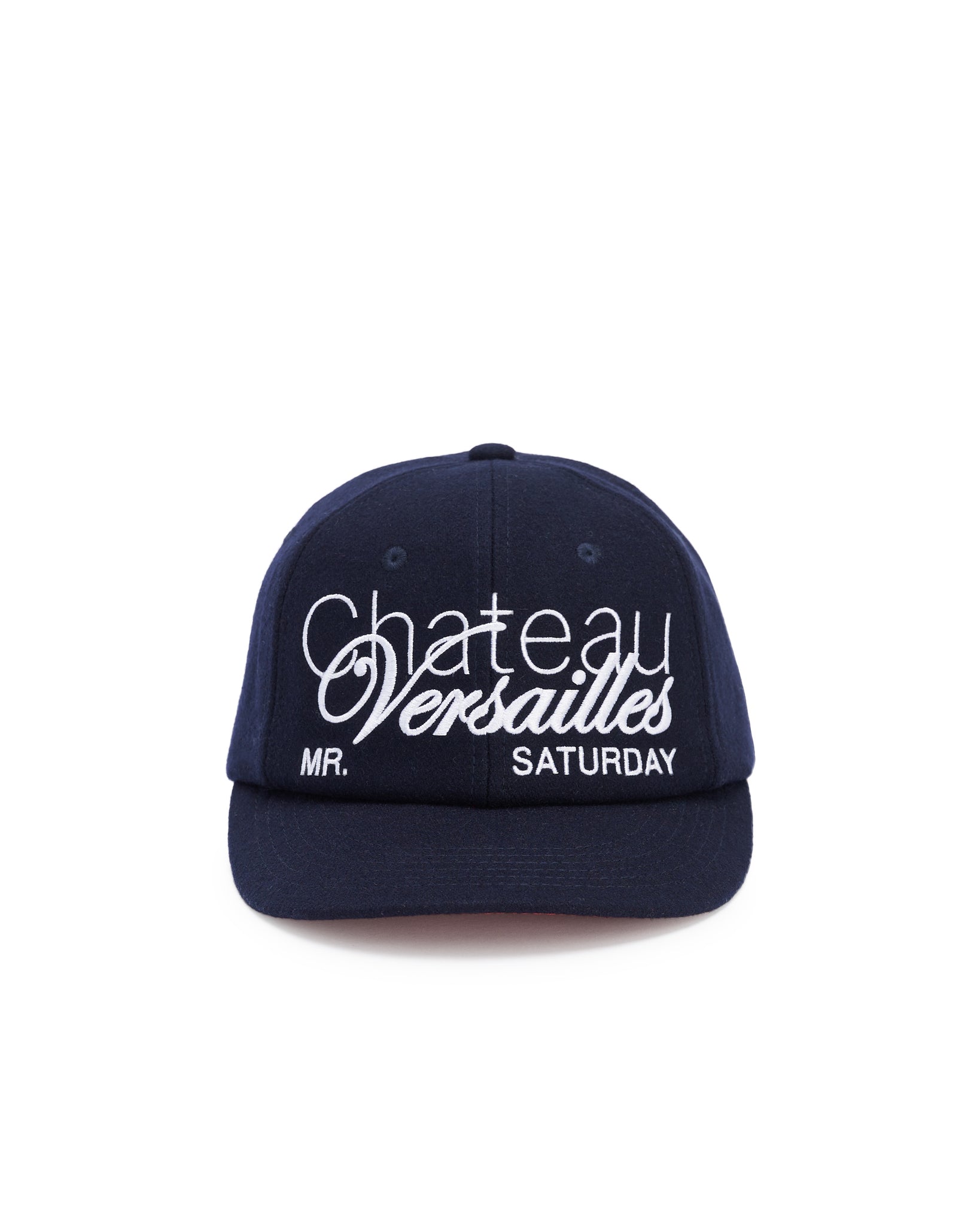 Navy Versailles Wool Hat
