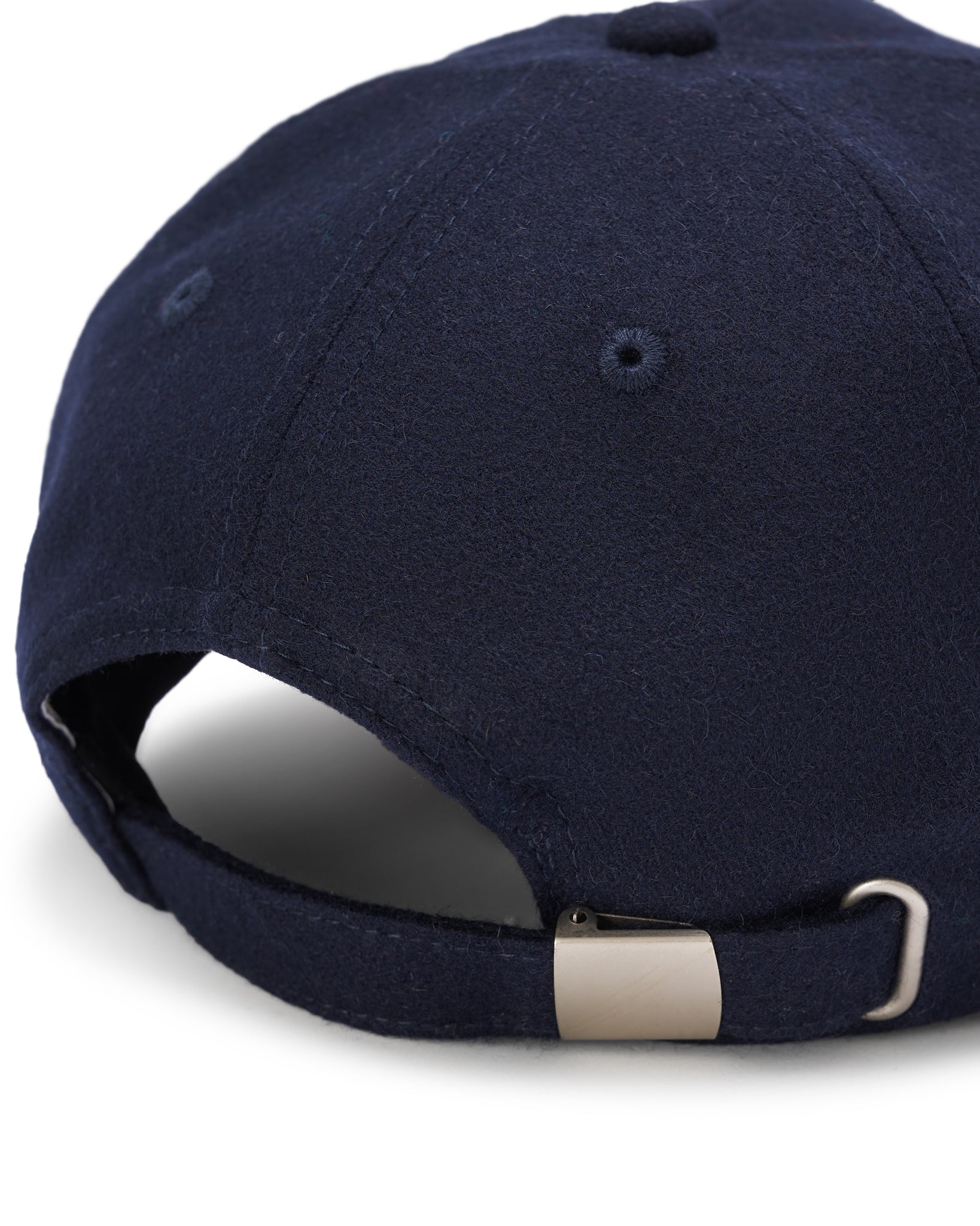 Navy Versailles Wool Hat