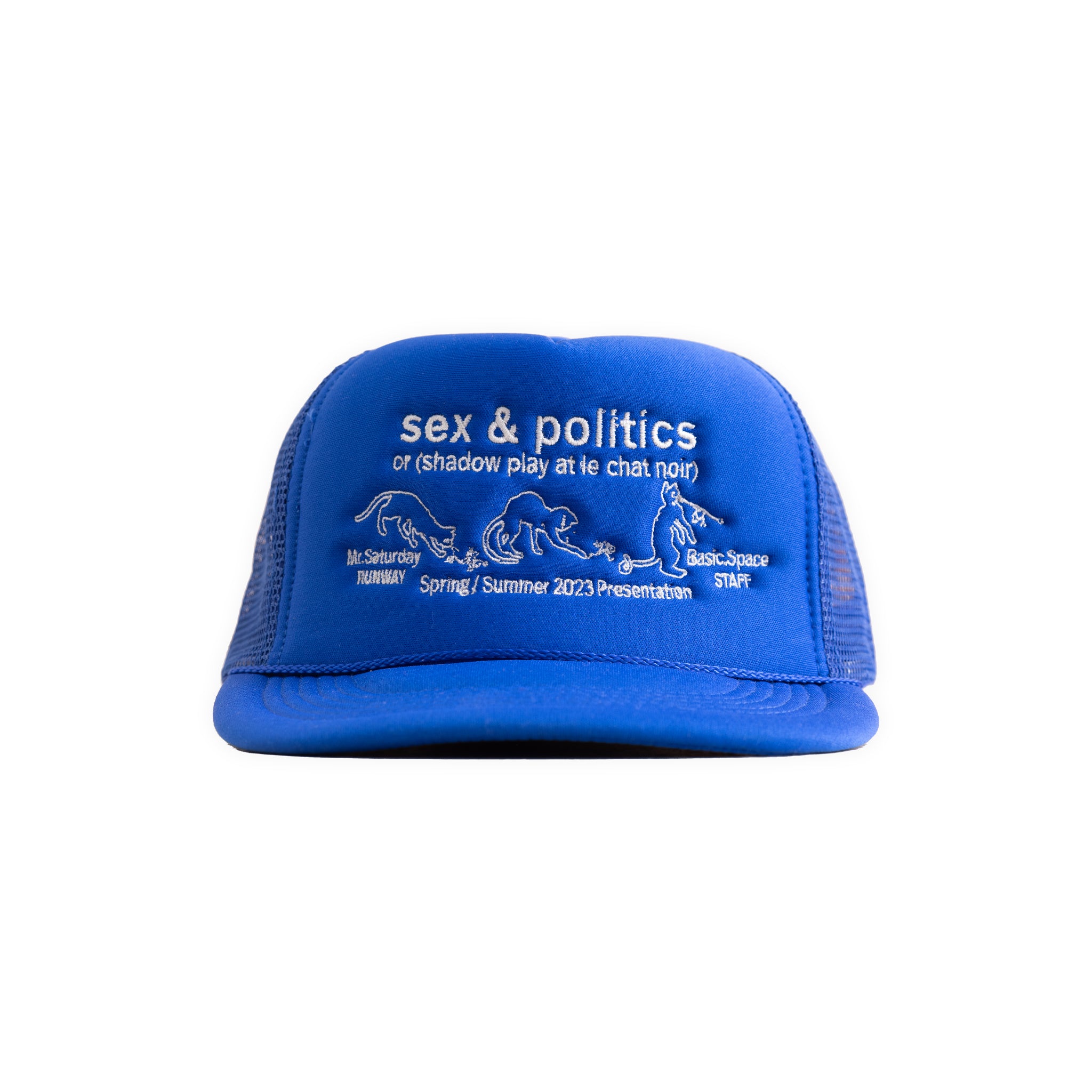"Sex & Politics" Trucker Hat - Polyester