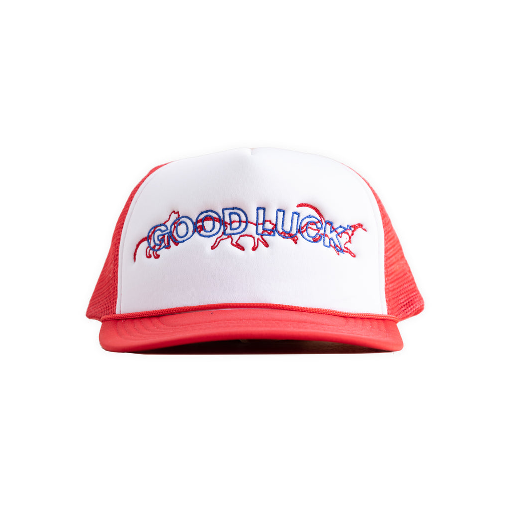 "Good Luck" Trucker Hat - Polyester