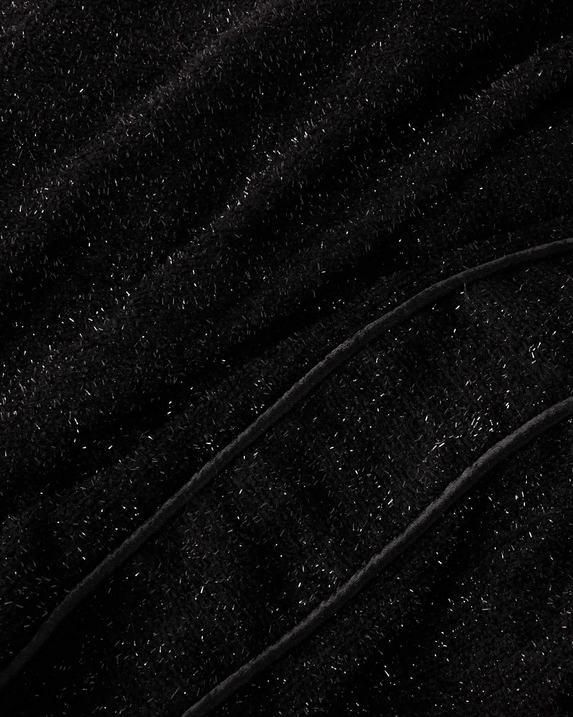 Metallic Boucle Bomber