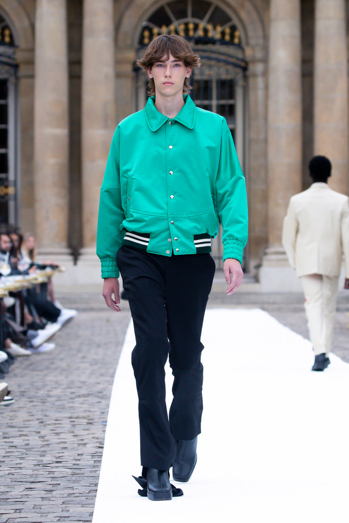Bomber Jacket - Nylon (GREEN)