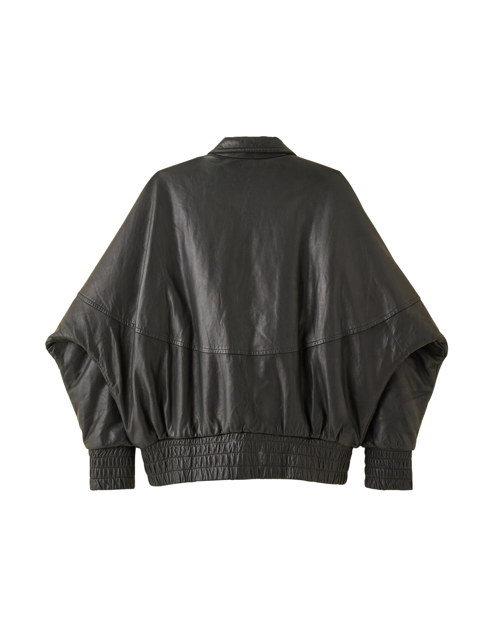 LEATHER BOMBER