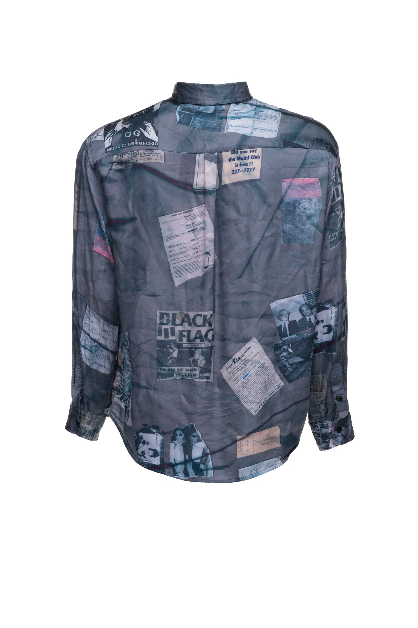 MSFW20.11.05 Printed Cupro Shirt