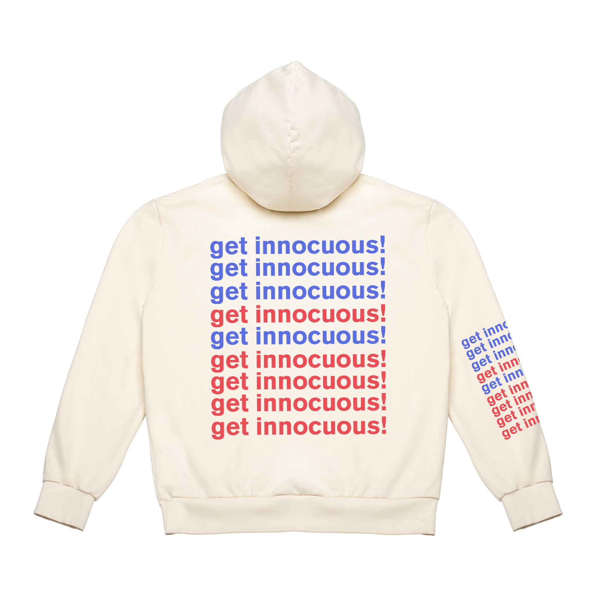 GET INNOCUOUS PULLOVER HOODIE