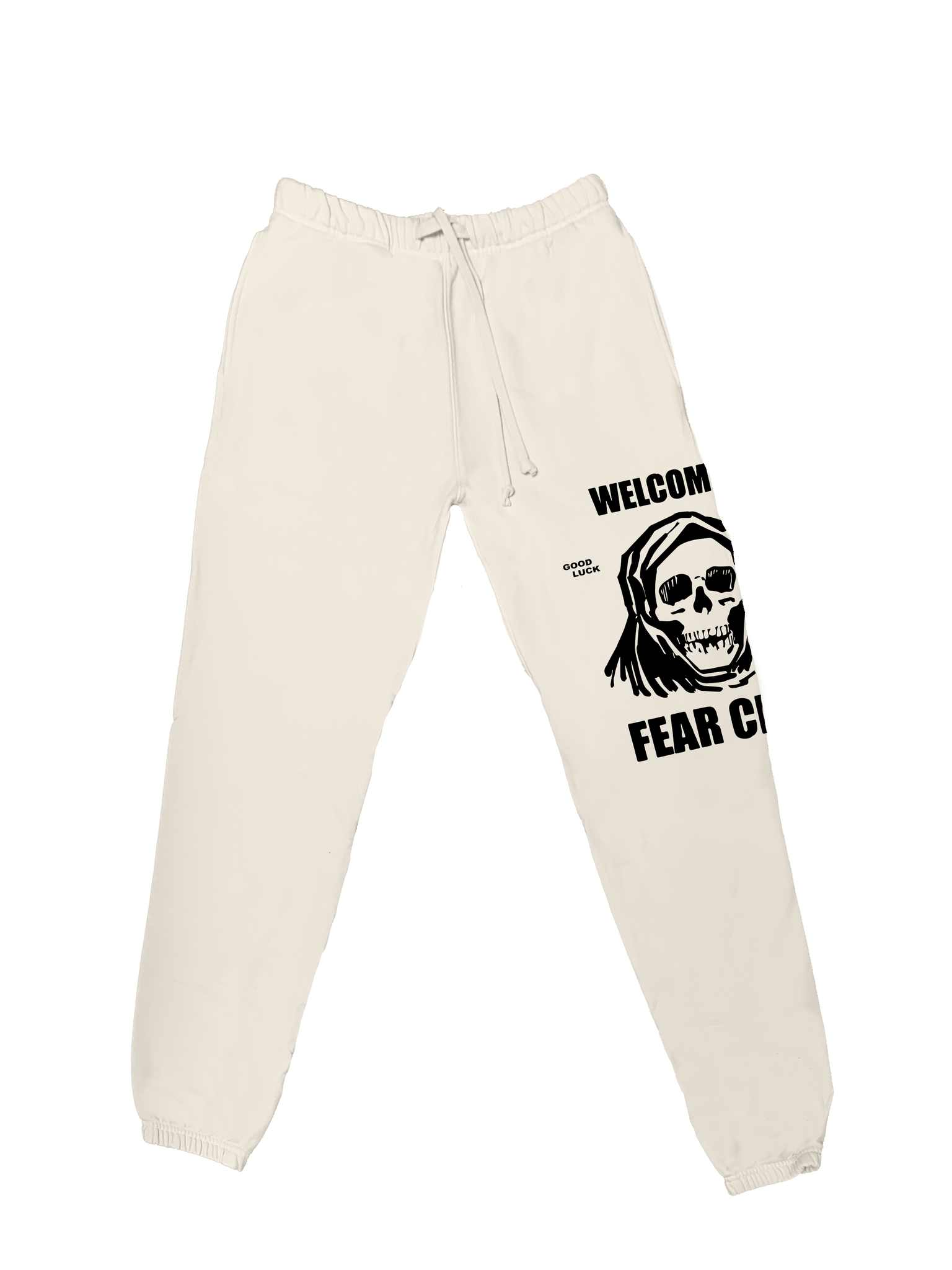 Fear City Sweatpant - White