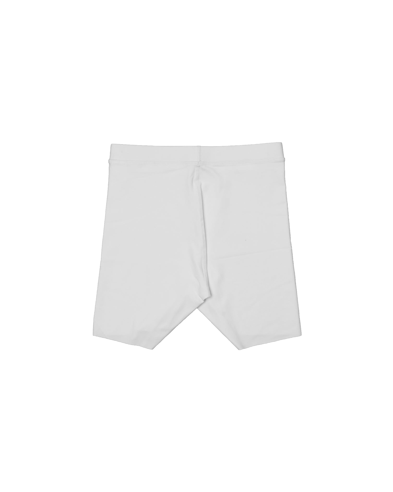 "Good Luck" Womens Biker Shorts (White)