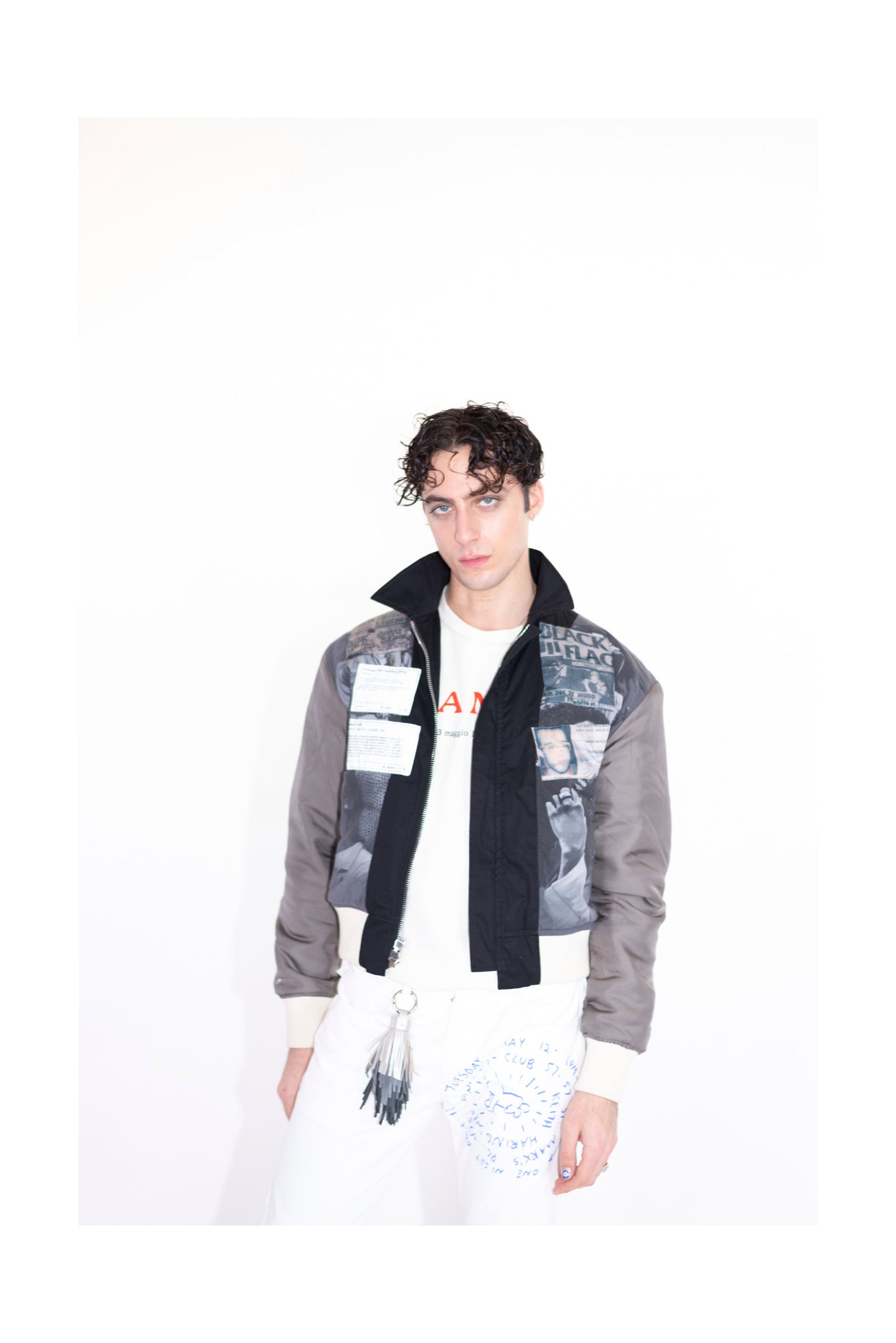 MSFW20.10.00 Reversible Vintage Tee Bomber