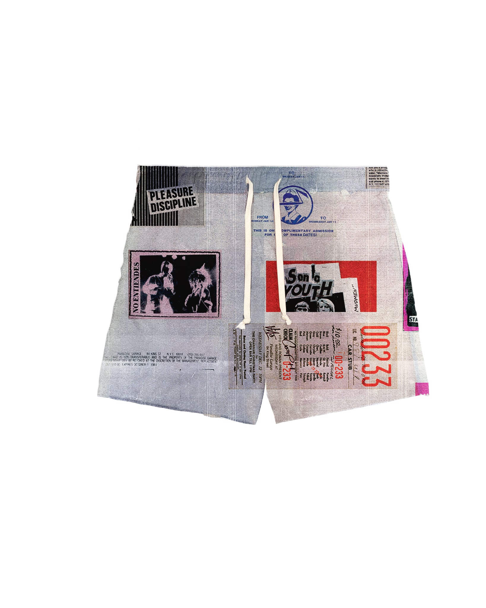 MSSS21.13.28 Photocopy Print Shorts