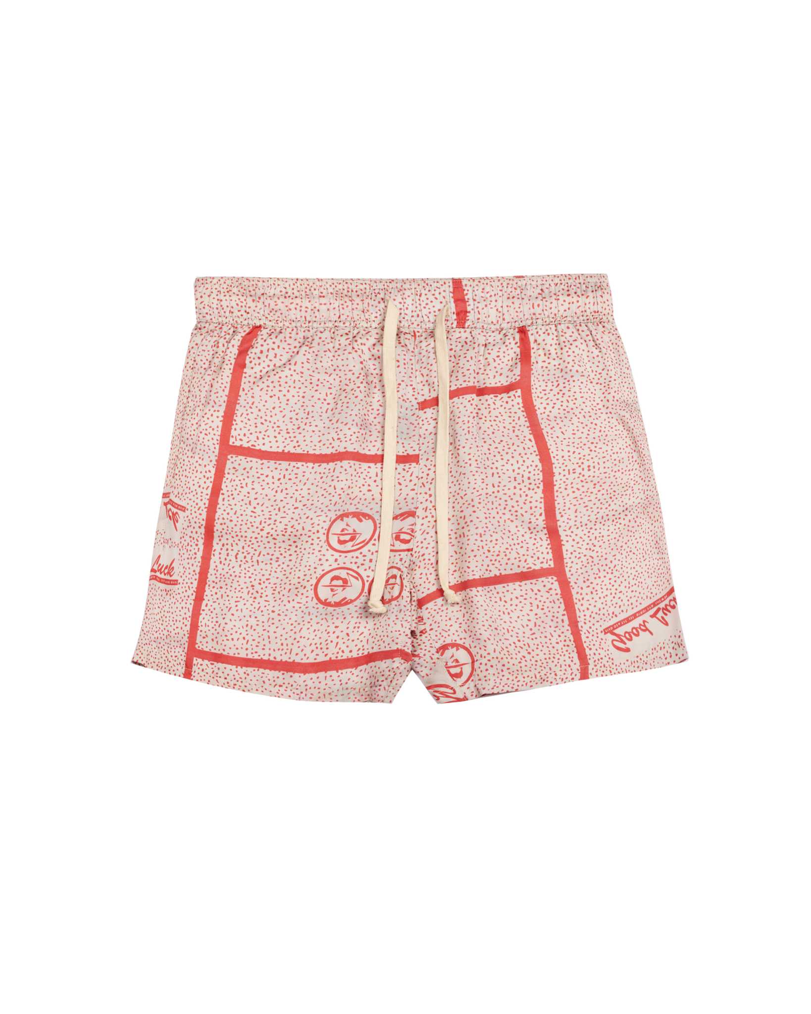 MSSS21.13.27 Printed Cupro Shorts