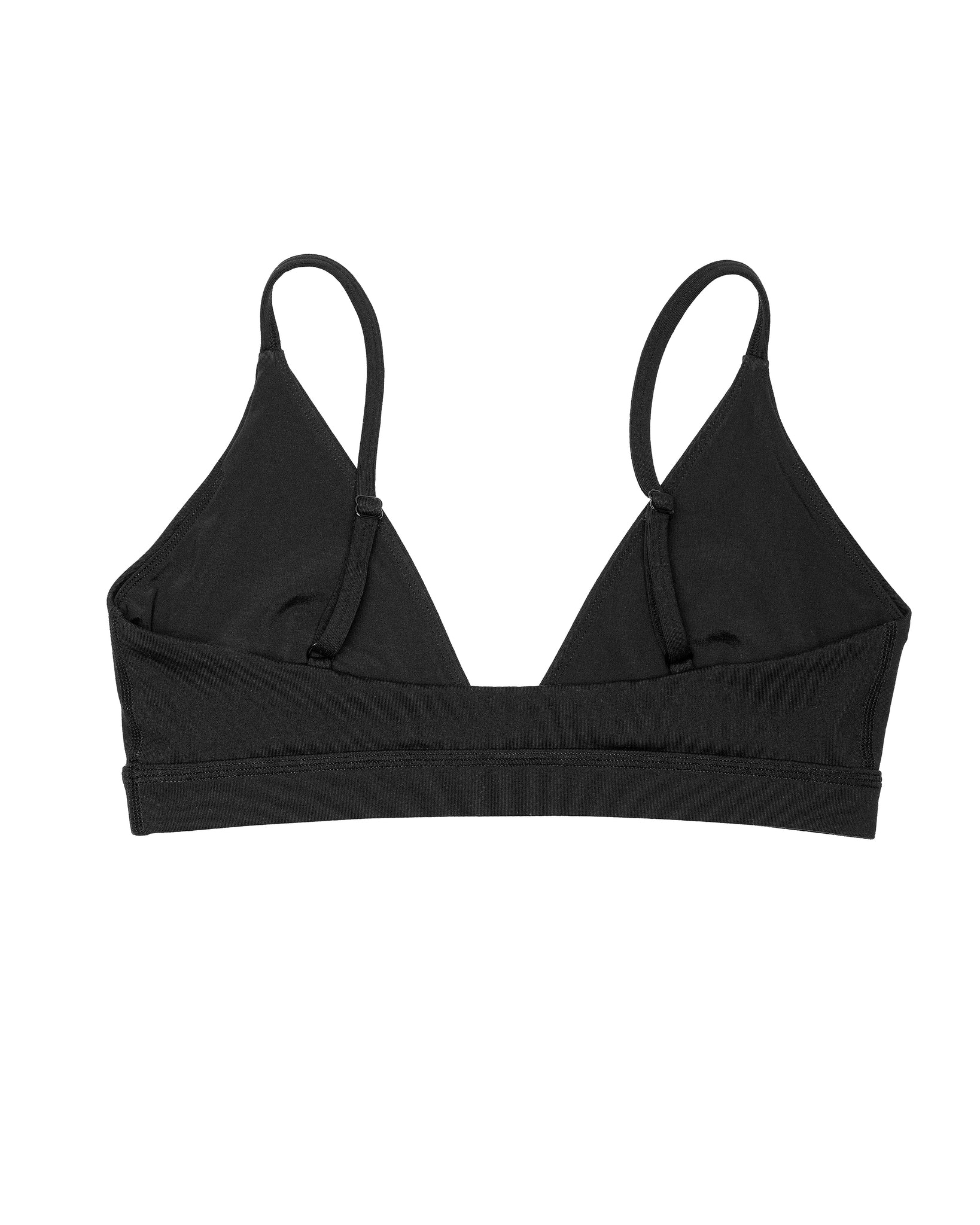 "Good Luck" Womens Sports Bra (Black)